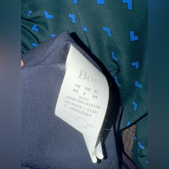 Band of Outsiders Boy shirt dress in silk NWT - Picture 8 of 13